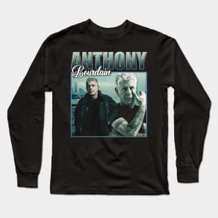 Movie Gift Awesome Bourdain Characters Long Sleeve T-Shirt